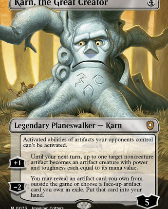 Karn, the Great Creator (Borderless)