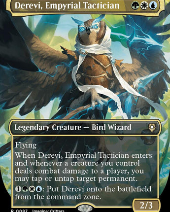 Derevi, Empyrial Tactician (Borderless)