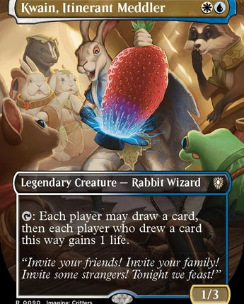 Kwain, Itinerant Meddler (Borderless)