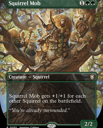 Squirrel Mob (Borderless)