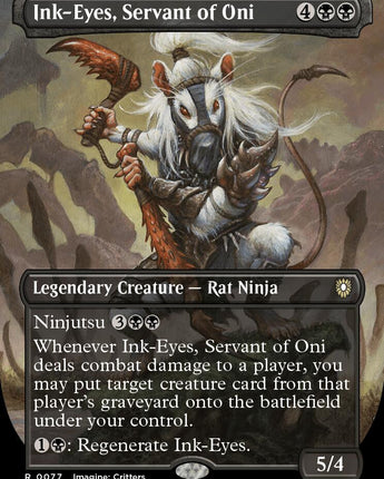 Ink-Eyes, Servant of Oni (Borderless)