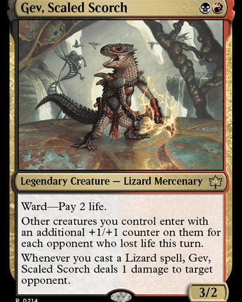 Gev, Scaled Scorch