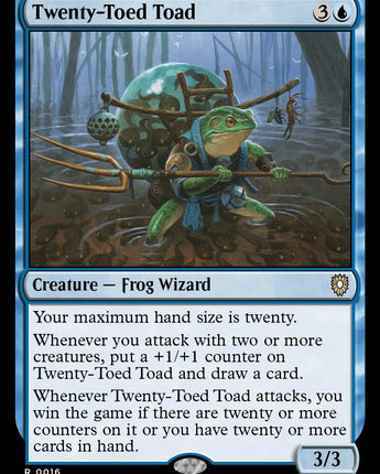 Twenty-Toed Toad