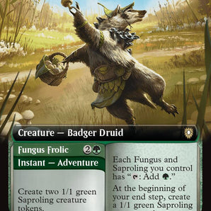 Brightcap Badger (Extended Art)