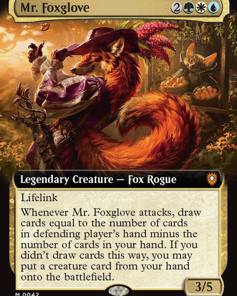 Mr. Foxglove (Extended Art)