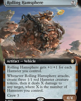 Rolling Hamsphere (Extended Art)