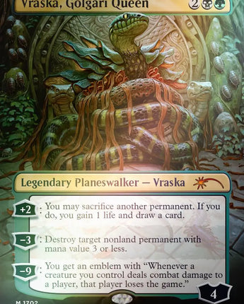 Vraska, Golgari Queen (1702) (Rainbow Foil)