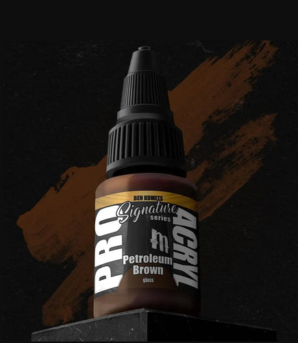 Pro Acryl: Ben Komets Series - Petroleum Brown (22ml) 