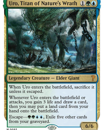 Uro, Titan of Nature's Wrath (White Border)