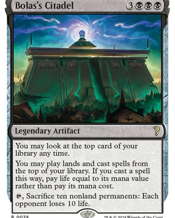 Bolas's Citadel (White Border)