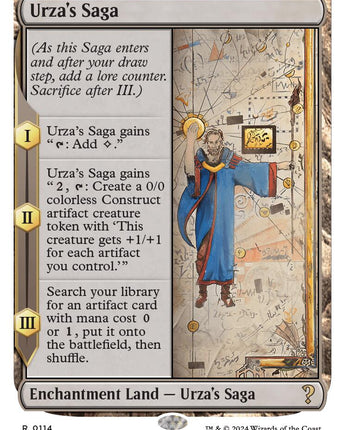 Urza's Saga (White Border)
