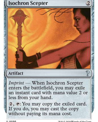 Isochron Scepter (White Border)