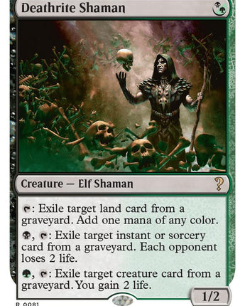Deathrite Shaman (White Border)