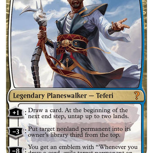 Teferi, Hero of Dominaria (White Border)