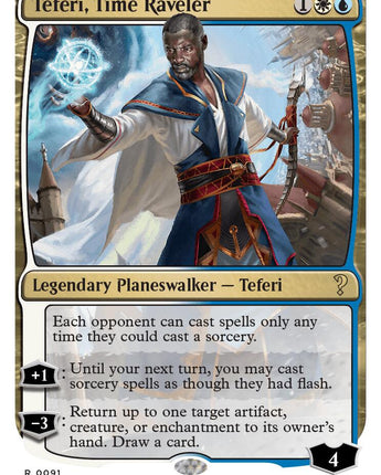 Teferi, Time Raveler (White Border)