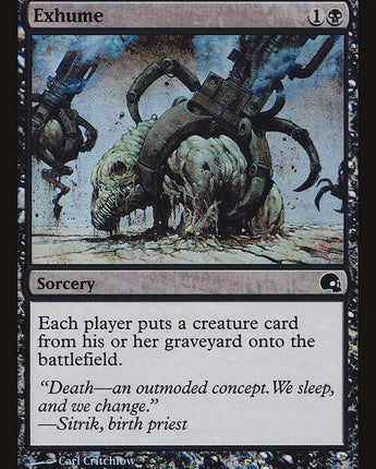 Exhume
