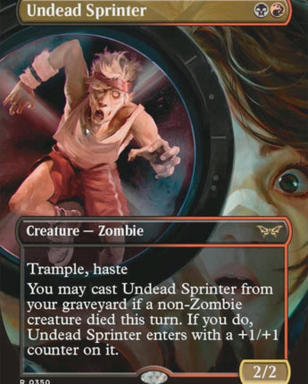 Undead Sprinter (Borderless)
