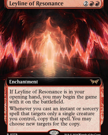 Leyline of Resonance (Extended Art)