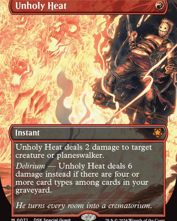 Unholy Heat (Borderless)