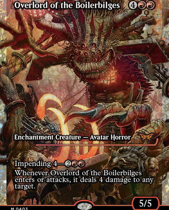 Overlord of the Boilerbilges (Showcase) (Fracture Foil)