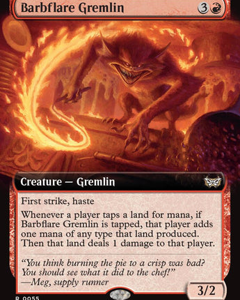 Barbflare Gremlin (Extended Art)