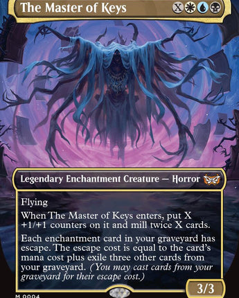 The Master of Keys (Borderless)