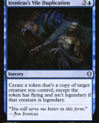 Irenicus's Vile Duplication