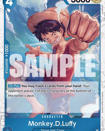 Monkey.D.Luffy (P-055) (Jolly Roger Foil)