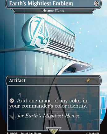 Secret Lair x Arcane Signet as "Earth's Mightiest Emblem" (Rainbow Foil) 