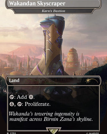 Wakandan Skyscraper - Karn's Bastion