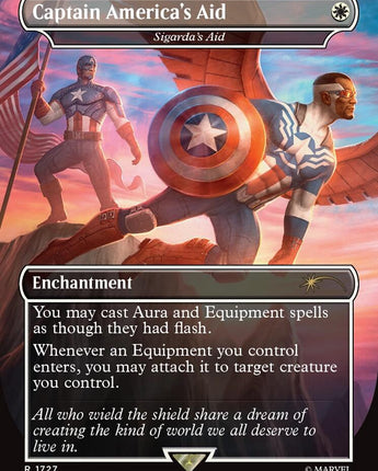 Captain America's Aid - Sigarda's Aid