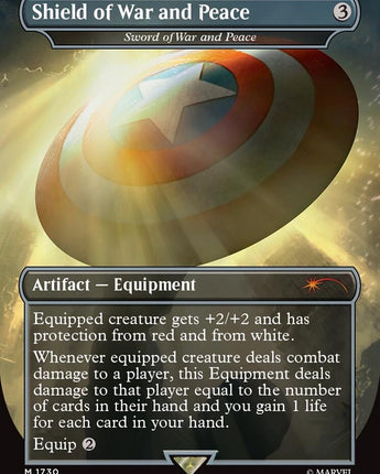 Shield of War and Peace - Sword of War and Peace