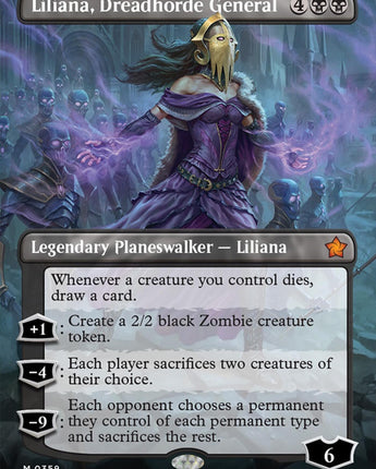 Liliana, Dreadhorde General (Borderless)