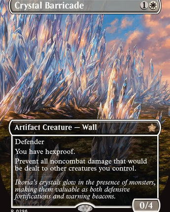 Crystal Barricade (Borderless)