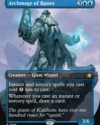 Archmage of Runes (Borderless)
