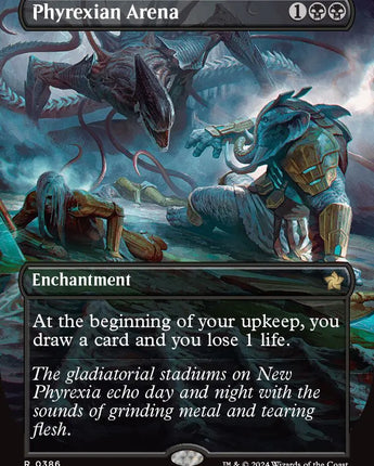 Phyrexian Arena (Borderless) (Mana Foil)