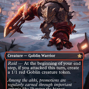 Searslicer Goblin (Borderless)