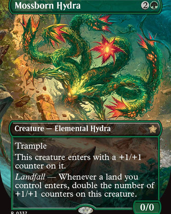 Mossborn Hydra (Borderless)