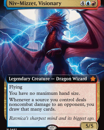 Niv-Mizzet, Visionary (Extended Art)