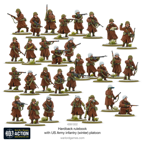 Bolt Action 3rd Edition US Army Winter Infantry