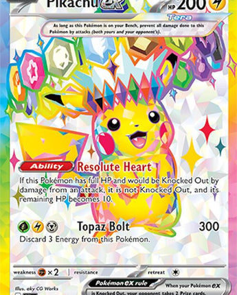 Pikachu ex - 219/191
