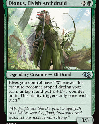 Dionus, Elvish Archdruid (Anime)