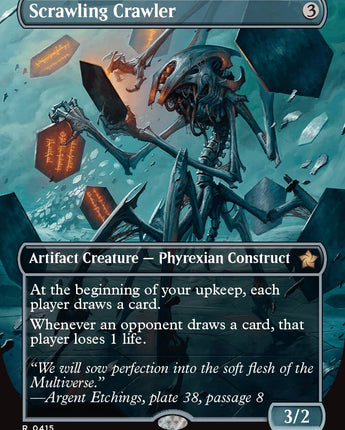 Scrawling Crawler (Borderless) (Mana Foil)