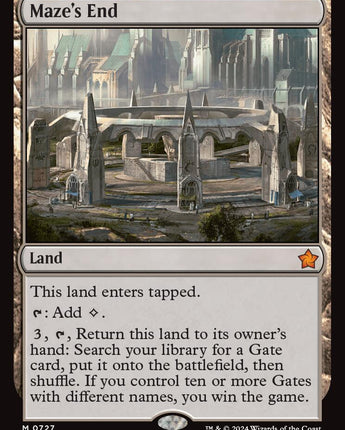 Maze's End