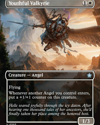 Youthful Valkyrie (Borderless)