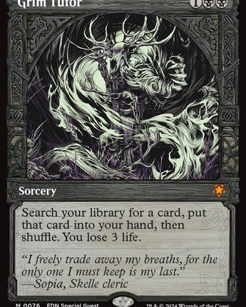 Grim Tutor (Showcase)