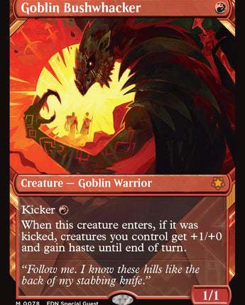 Goblin Bushwhacker (Showcase)