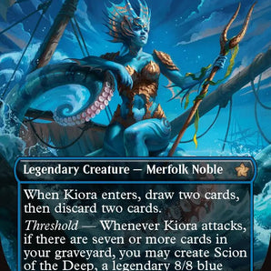 Kiora, the Rising Tide (Borderless)