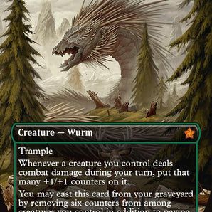 Quilled Greatwurm (Borderless)