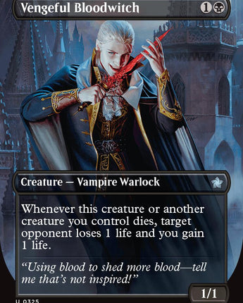 Vengeful Bloodwitch (Borderless)